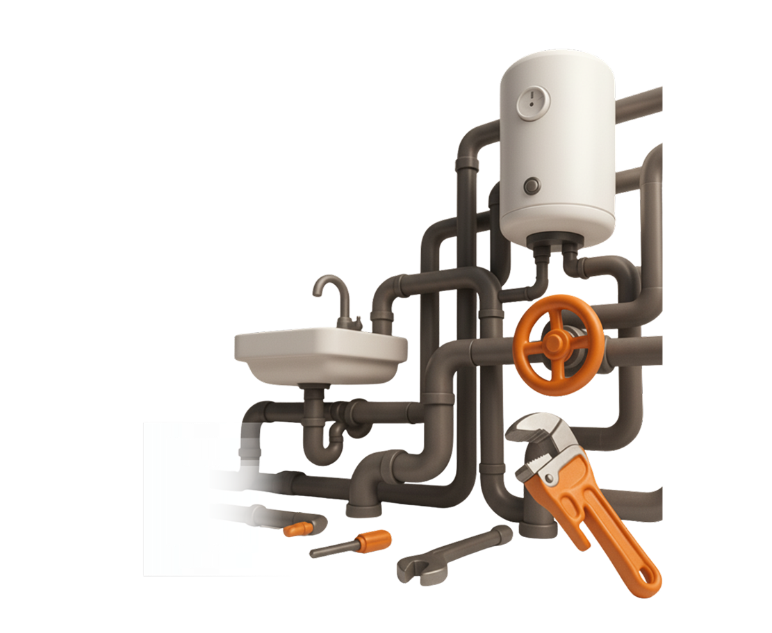 Plumbing Illustration